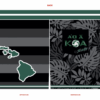 A'o A Koa Slunks Shorts: Hawaiian Island chain