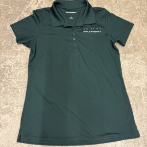 Women's Polo Shirt: Dark Green