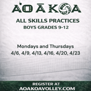 Boys Practices: Grades 9-12: 5/11: 6:30-8:30pm